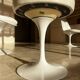 A complete marble table with tulip design for Knoll Saarinen.