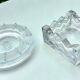 Lalique two ashtrays