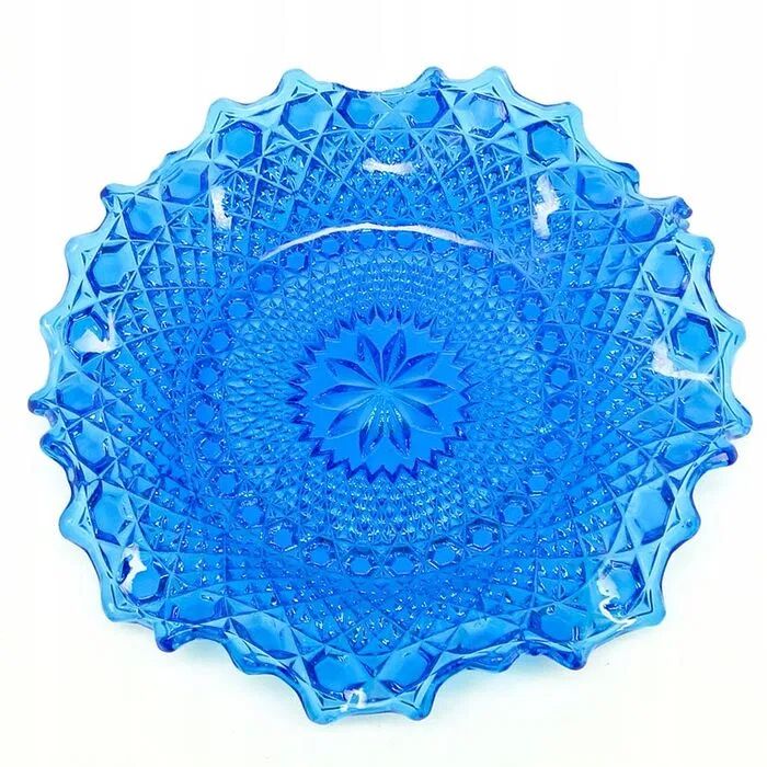 H4O Huta Ząbkowice Blue Platter