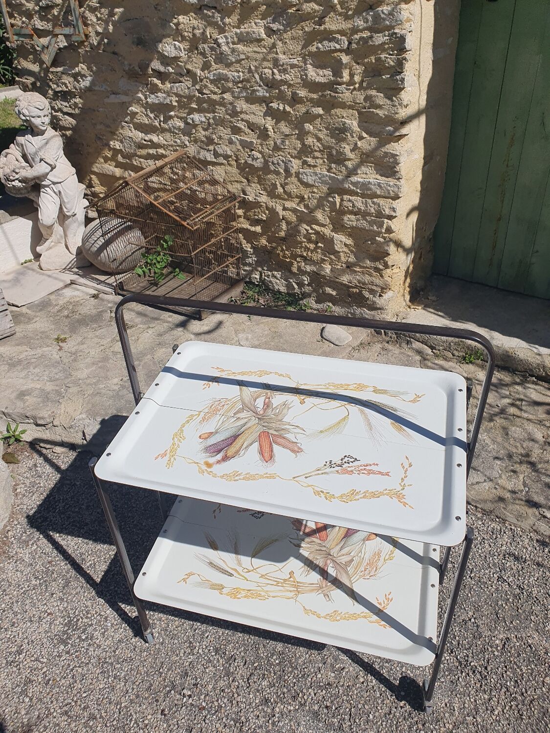 Folding dessert table 1970