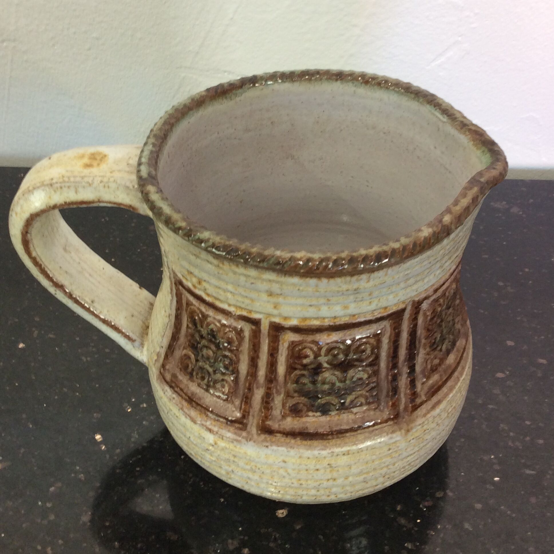 Sandstone pitcher Vallauris