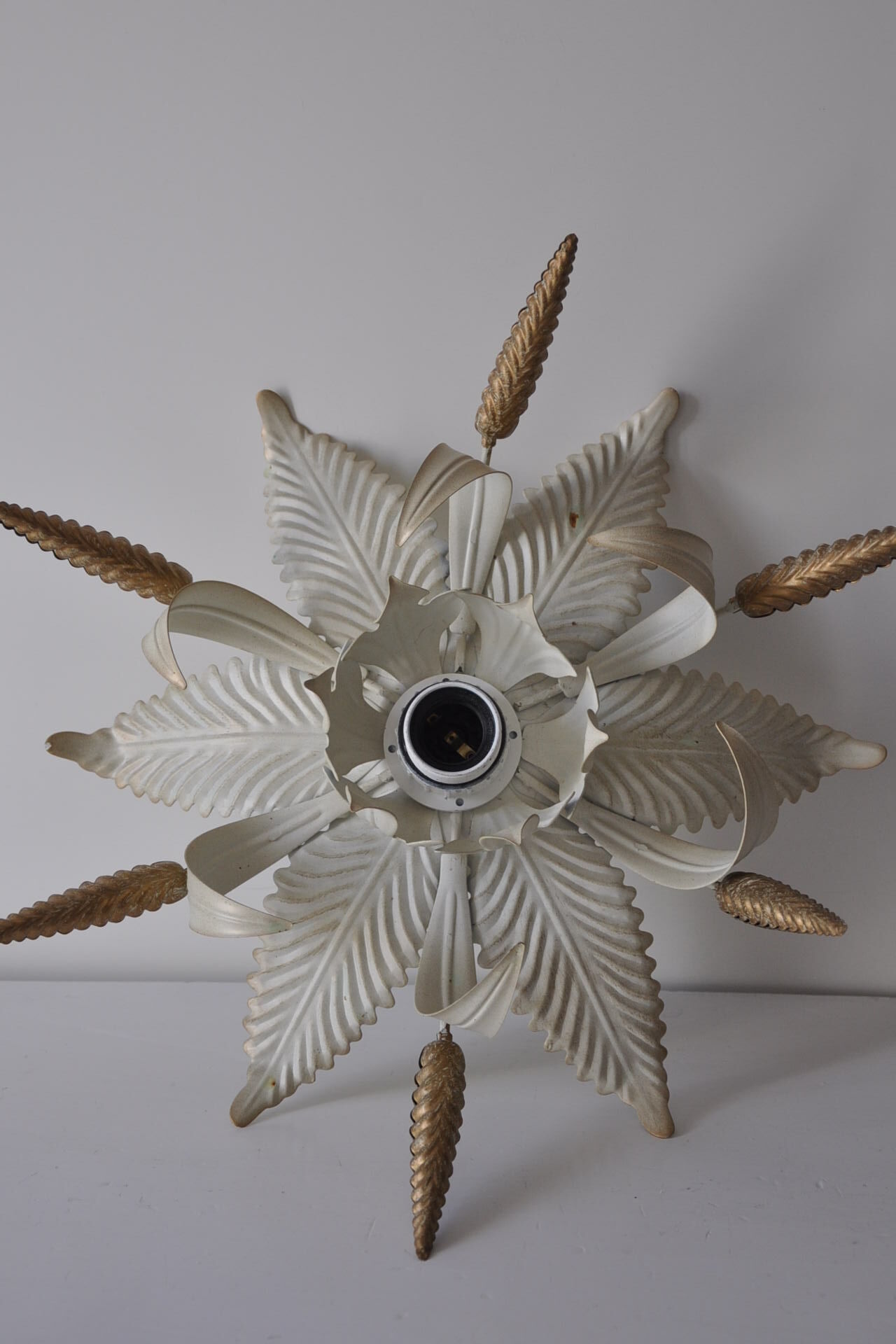 Applique ou plafonnier feuilles