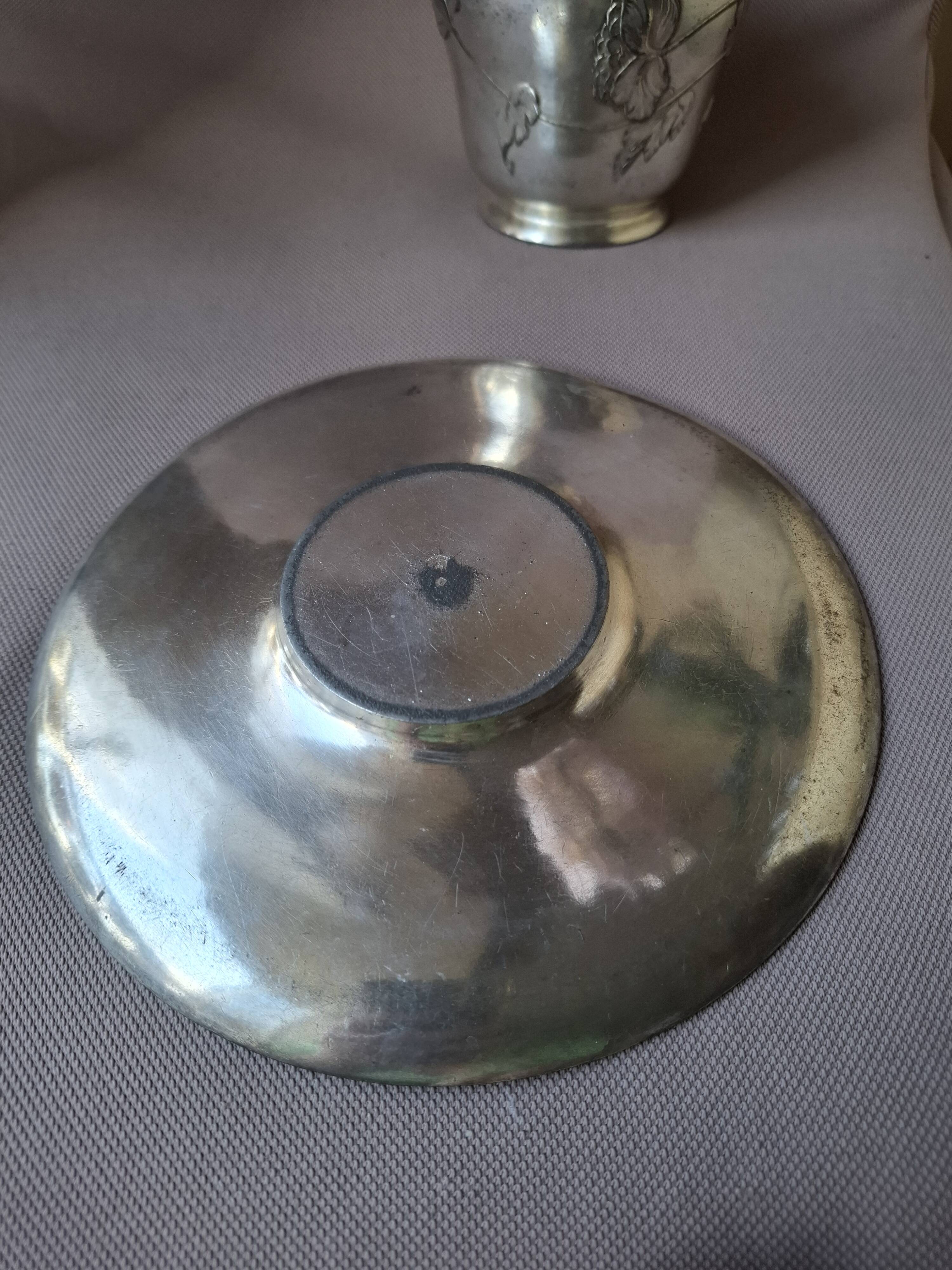 Gallia/Christofle silver-plated mug