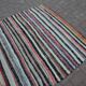 Vintage Turkish handmade rug 130x282 cm