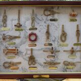 Marine knot frame