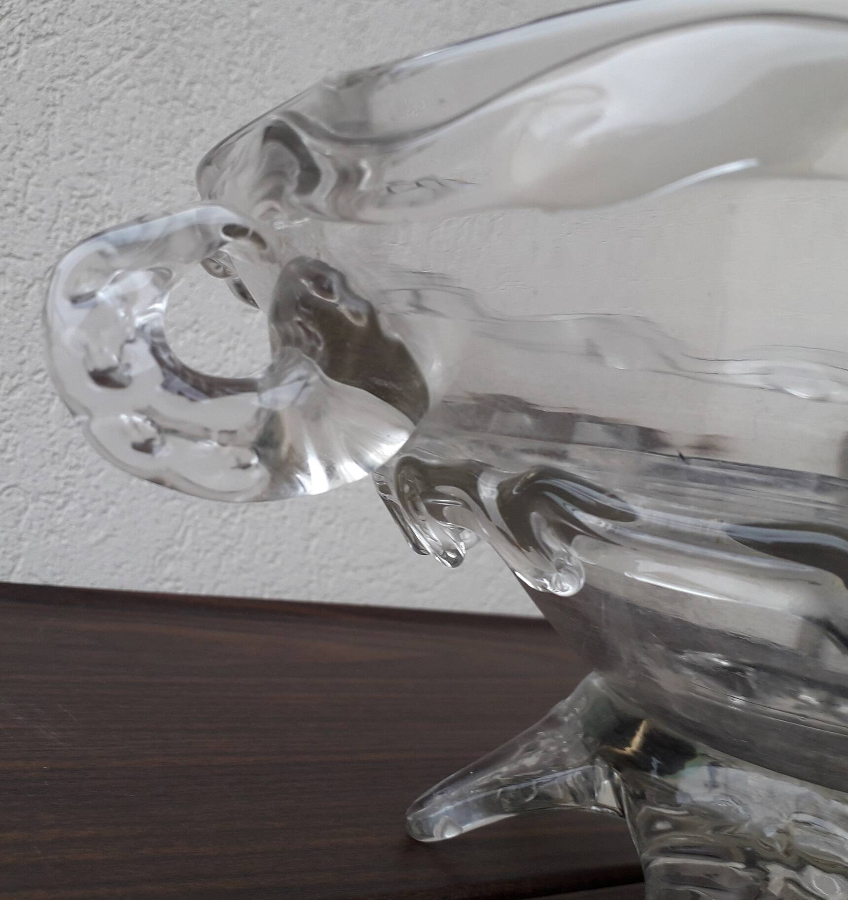 Coupe à fruits en verre