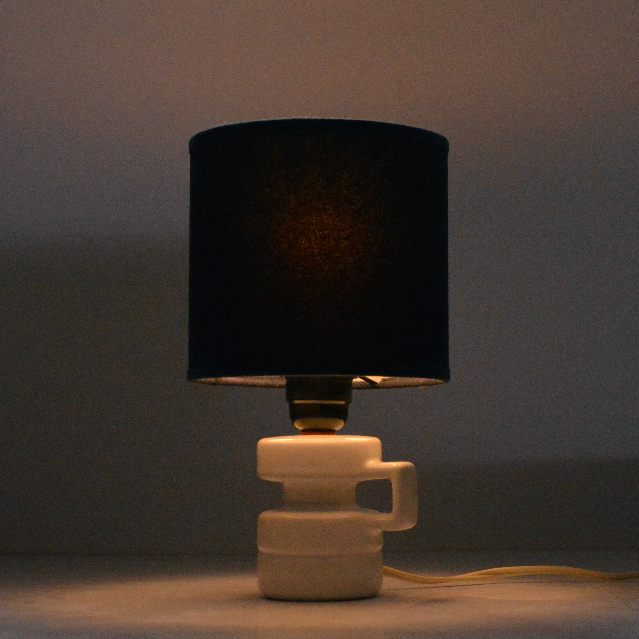 1970s ceramic bedside lamp, UK