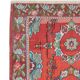 Red Floral Kilim Rug, Moldovian Handmade Wool Flatweave 287x207cm
