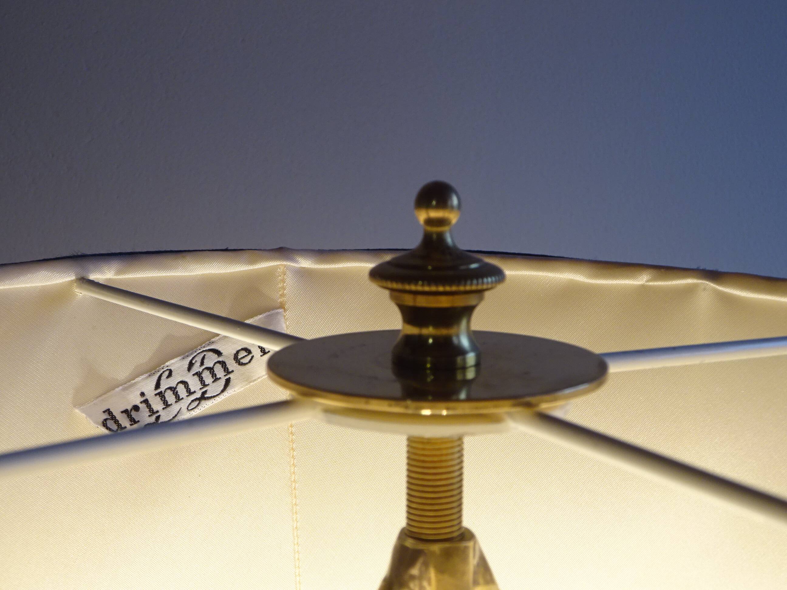 Grande lampe de salon Louis Drimmer