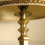 Brass table lamp