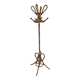 Vintage 50's rattan parrot coat rack