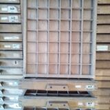 Drawer printer cabinet