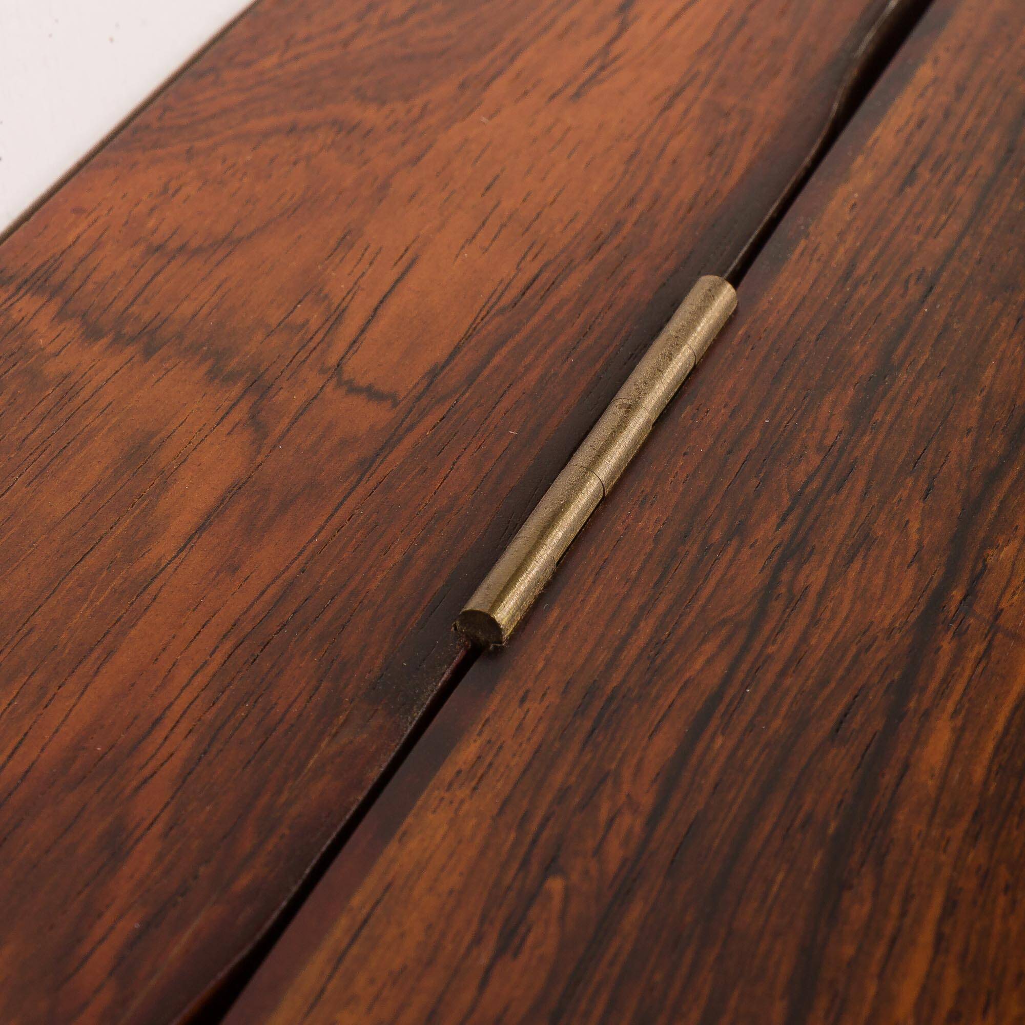 Hansen and Guldborg rosewood wall unit with a desk, Denmark 1960s