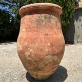Terracotta pottery jar