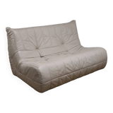 Vintage 2 seater leather sofa, 1970