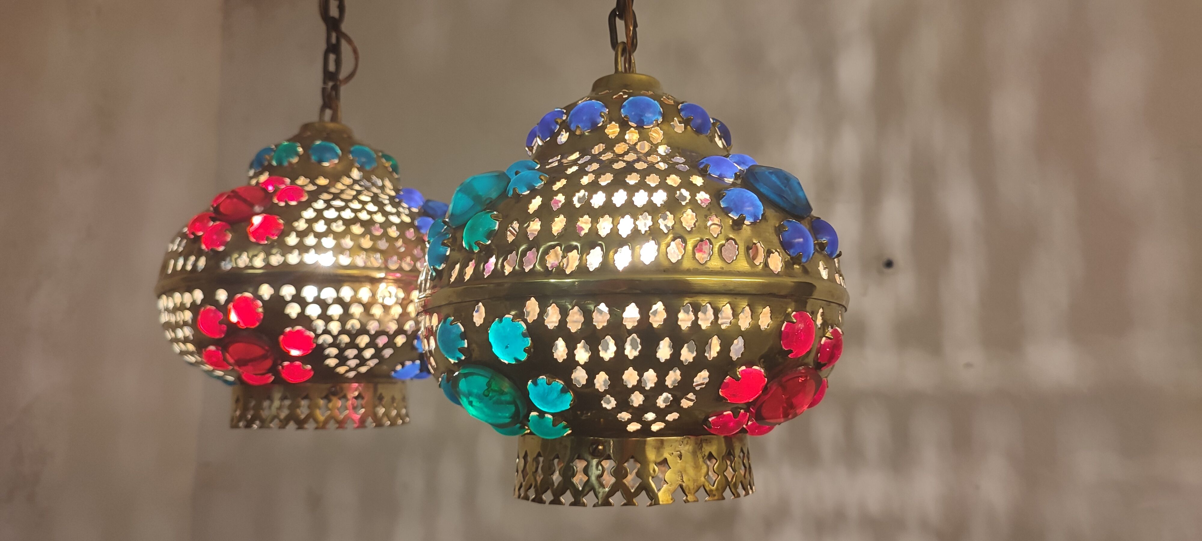 Moroccan ceiling lamps Morocco, 1970