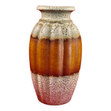 Modernist vase gadrons sheurich 205-40 lava orange w.germany vintage alle