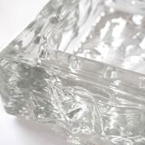 Empty cut glass pocket