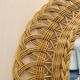 Rattan wall mirror