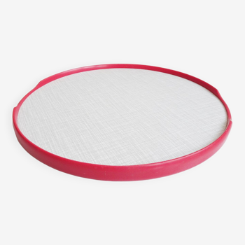 Round formica tray