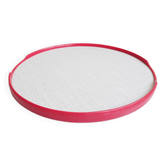 Round formica tray