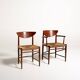 Ensemble de huit chaises 316/317 par Hvidt & Mølgaard-Nielsen pour Søborg, 1955-56