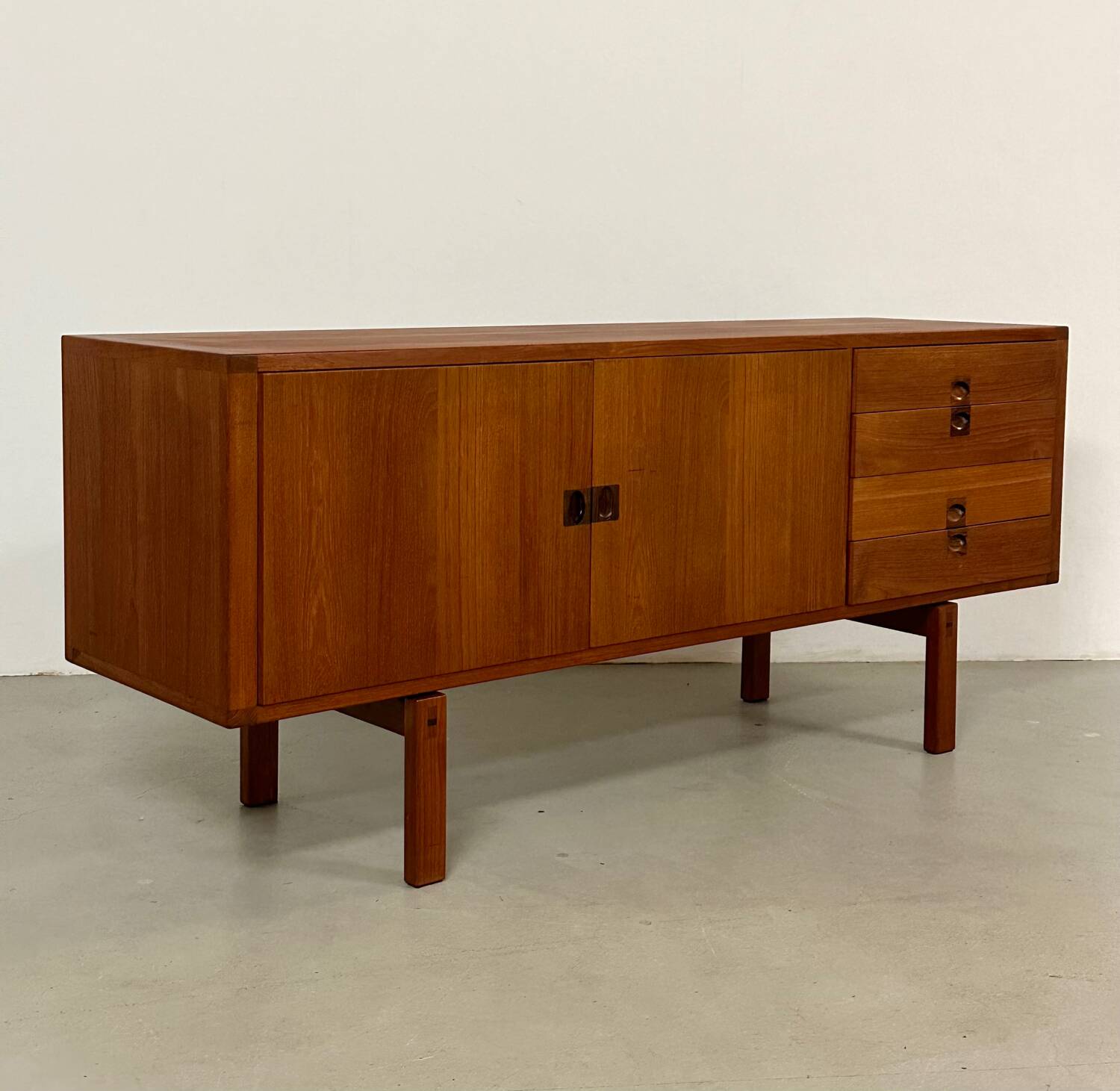 Mid-Century Teak Sideboard by Lennart Bender for Ulfert