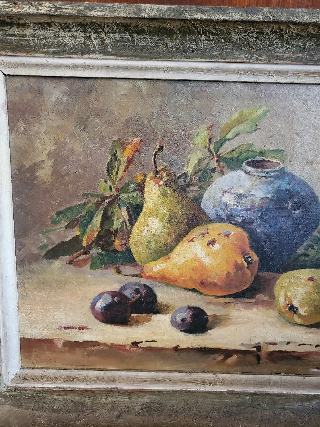 Oil on canvas still life