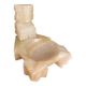 Rare antique alabaster ashtray, South American