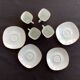 Cups and saucers fine porcelain Raynaud