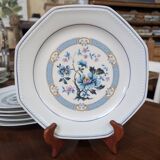 Set of 6 porcelain soup plates – Made in France