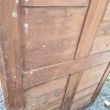 Old large-format mirror 88x133cm