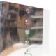 Unique & exceptional Italian 1960s Space age chrome table lamp