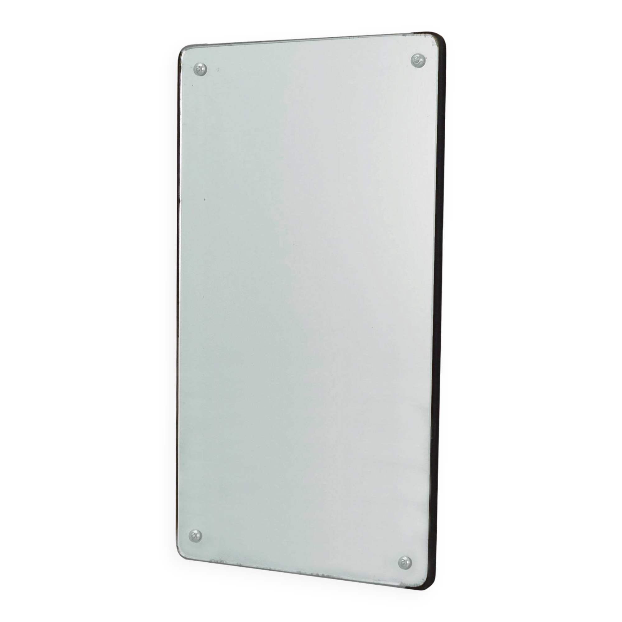 Mirror in a wooden frame, Danish design, 1970s, made in Denmark