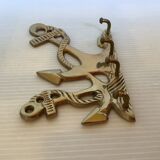 Brass key holder