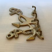 Brass key holder