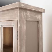Vitrine en chêne, design danois, années 1980, production : Danemark