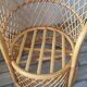 Rattan armchair