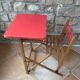 Bureau d'écolier en bois pliable vintage