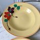 Lot of 4 hollow plates digoin sarreguemines model "ginette" years 30-40