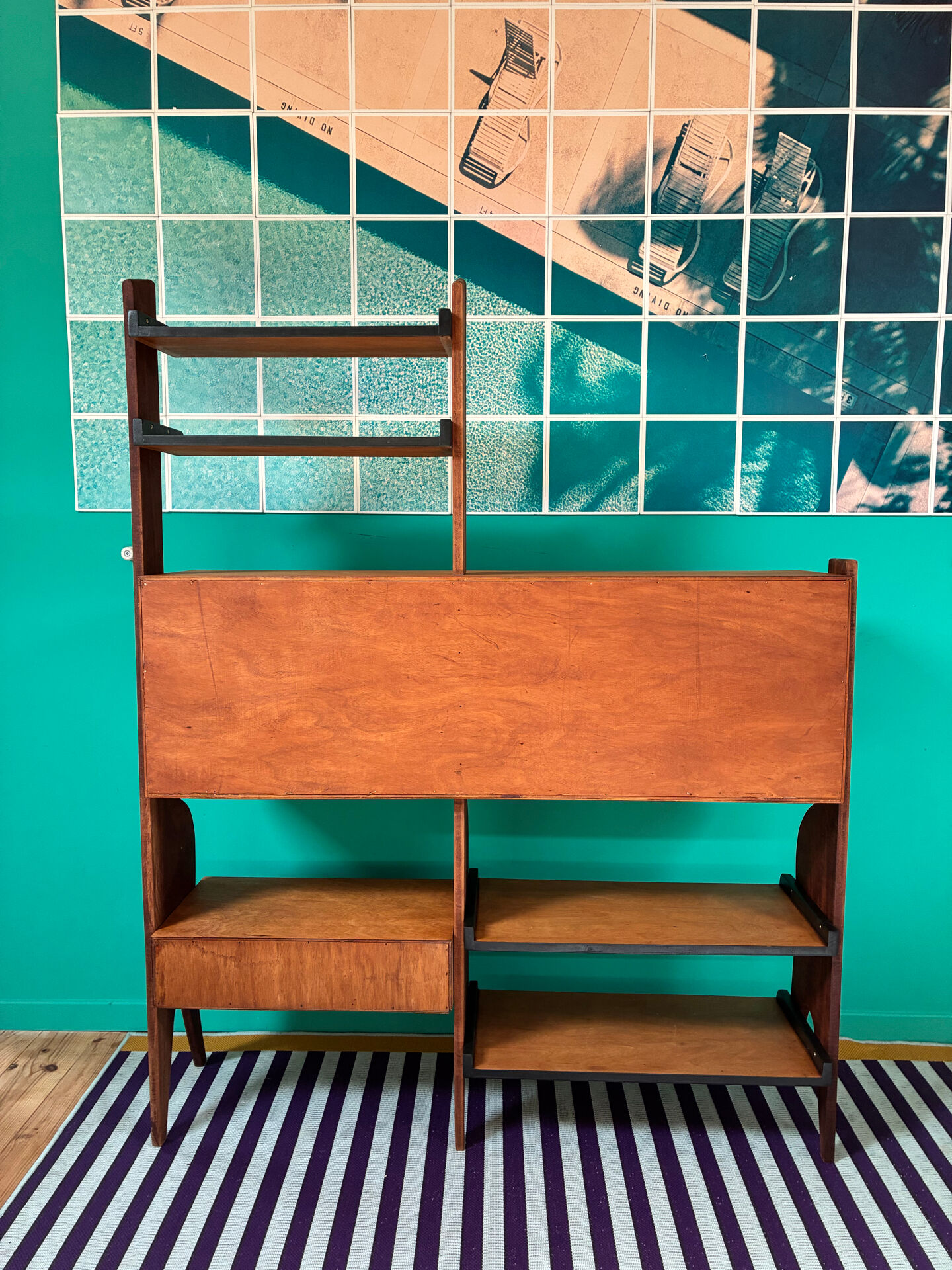 Vintage Scandinavian Library