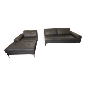 Vittorio sofa with chaise longue from Made.com