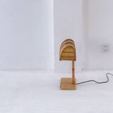 Lampe de bureau moderne en rotin BP