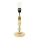 Pied de lampe classique en onyx, marbre et laiton, années 60