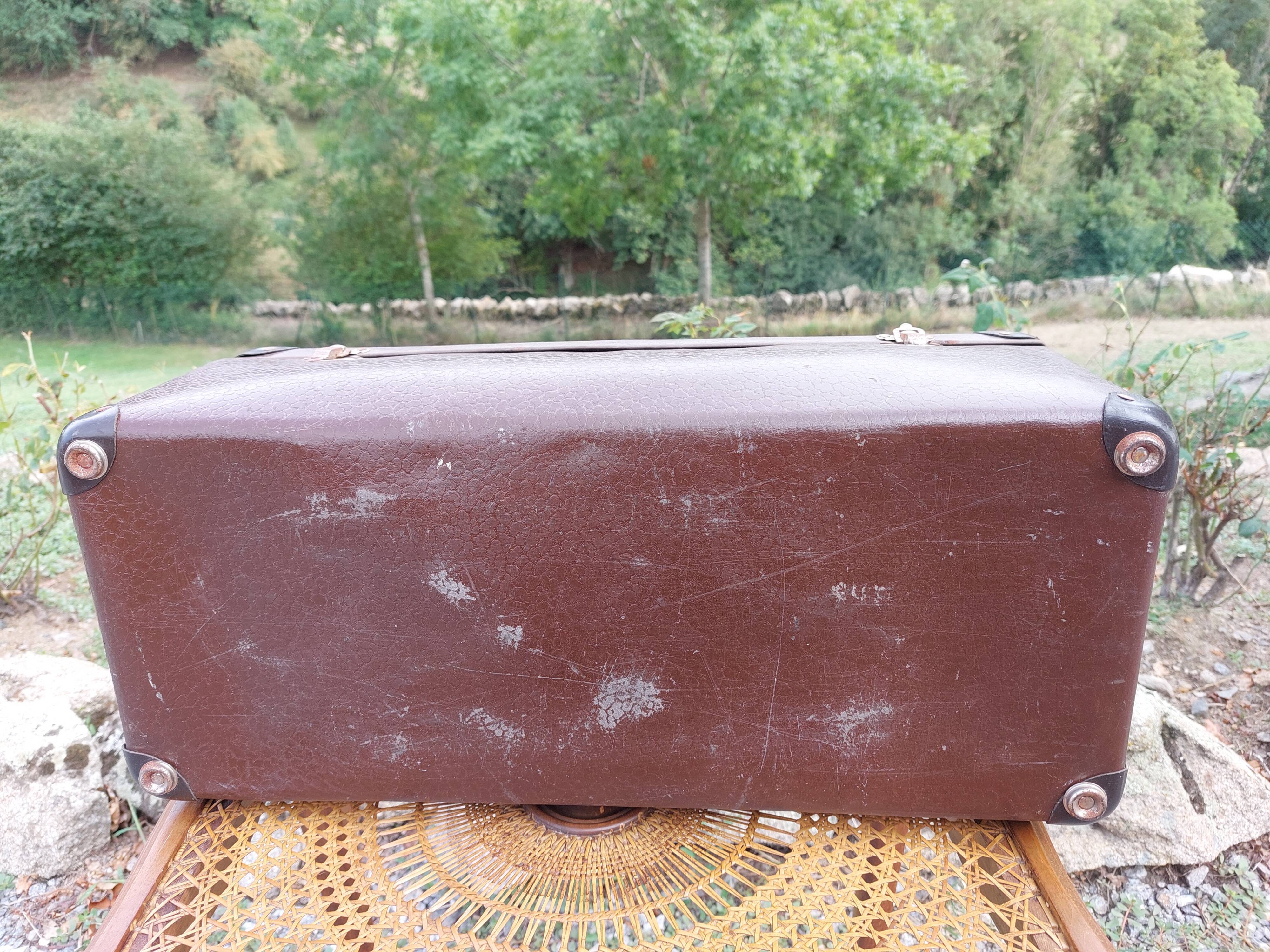 antique suitcase, original format