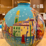 Vase Émaux de Longwy