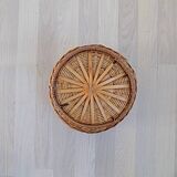 Rattan plant pot
