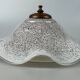 60s 70s Lamp Fixture Ceiling Lamp Flush Mount Doria Glass Space Age