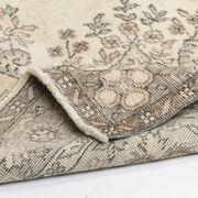 Tapis en laine antique Oushak anatolien