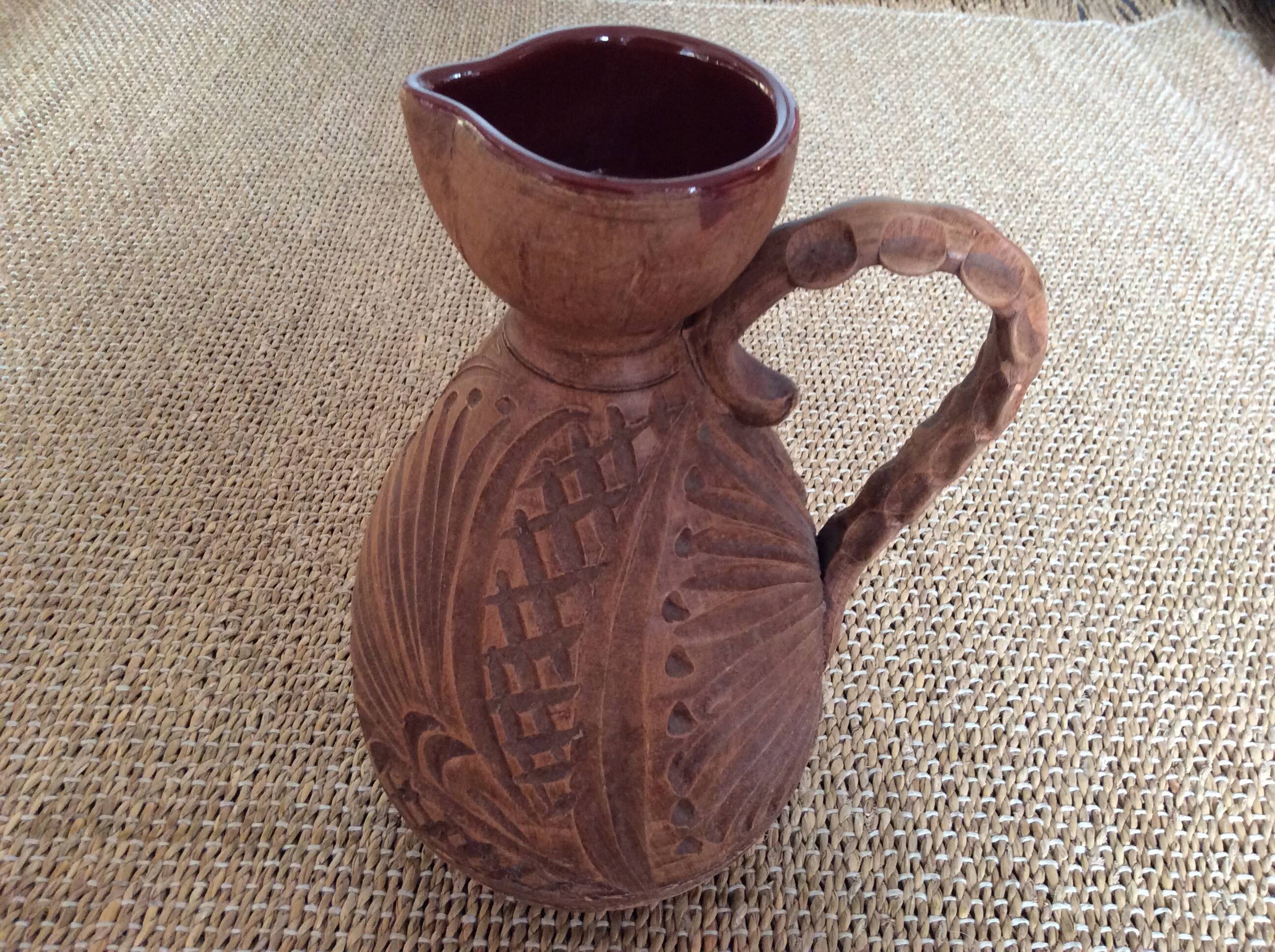 Ceramic pitcher